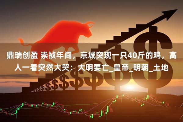 鼎瑞创盈 崇祯年间，京城突现一只40斤的鸡，高人一看突然大哭：大明要亡_皇帝_明朝_土地